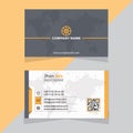 Professional elegant Corporate business card design template