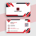 Professional elegent creative business card design template Royalty Free Stock Photo