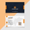Professional elegant Modern business card design template