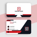 Professional elegent simple and clean business card design template