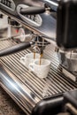 Professional espresso machine Royalty Free Stock Photo