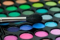 Professional eye shadows palette Royalty Free Stock Photo