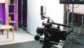 a professional film or video production setup Royalty Free Stock Photo