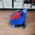 professional floor scrubber dryer for industry- Royalty Free Stock Photo