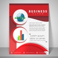 Professional flyer, template or banner for business.