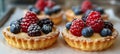 Professional food photography exquisite tart images in a charming indoor kitchen set up