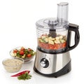 Food processor isolated on white background Royalty Free Stock Photo