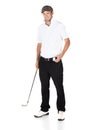 Professional golf player Royalty Free Stock Photo