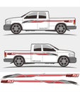 Truck and vehicle decal Graphics Kits design