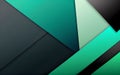 Professional Green-Blue-Black Geometric Background Royalty Free Stock Photo