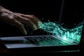 Professional hackers are using laptops in planning attacks against company-owned sites. Generative AI