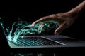 Professional hackers are using laptops in planning attacks against company-owned sites. Generative AI