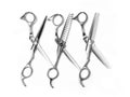 Professional Haircutting Scissors Royalty Free Stock Photo