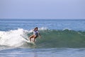 Summer Macedo competing in the US Open of Surfing 2018