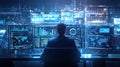 Professional insights automation engineer\'s view on monitoring systems in high-tech control room environments