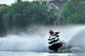 Professional jet ski riders Royalty Free Stock Photo