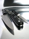 Professional knifes Royalty Free Stock Photo