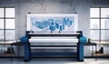 Professional large format printing plotter or cutting plotter for high quality printing services
