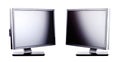 Professional lcd monitors Royalty Free Stock Photo