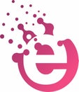 professional letter E gradient logo design