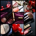Professional Make-up collage