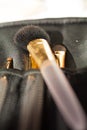 Professional makeup brushes and tools Royalty Free Stock Photo