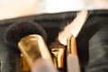 Professional makeup brushes and tools Royalty Free Stock Photo