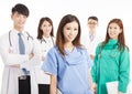 Professional medical doctor team standing Royalty Free Stock Photo