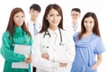 Professional medical doctor team standing Royalty Free Stock Photo