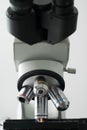 Professional medical microscope Royalty Free Stock Photo