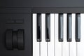 Professional midi keyboard synthesizer