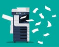 Professional office copier, Royalty Free Stock Photo