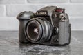 Professional Panasonic G9 Micro Four Thirds Mirrorless Camera with Meike 25mm Lens