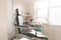 Professional pedicure chair, office for cosmetic procedures. Salon spa and beauty