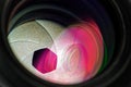 Professional photo lens closeup 3 Royalty Free Stock Photo