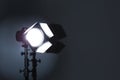 Professional photo studio lighting equipment Royalty Free Stock Photo