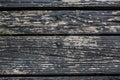 Close up of vertical dark old plank wood deep grain texture background Royalty Free Stock Photo