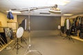 Professional Photography Studio With Lighting And Props