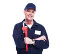 Professional plumber. Royalty Free Stock Photo