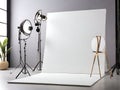 Professional product photo shooting scene realistic Photo studio setup by AI-generated