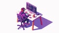 Professional Programmers Utilizing JavaScript Programming Language in Tech Environment