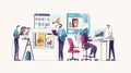 Professional Programming Abstract Concept Vector