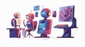 Professional Programming Abstract Concept Vector