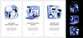 Professional programming mobile app UI kit.