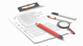 Professional Proofreading and Document Editing Image for Business Use