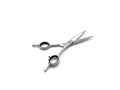 Professional real hairdresser metal scissors for cutting hair