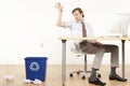 Professional Recycling Royalty Free Stock Photo