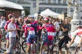 Professional Road Cycling Team Celebrates its Victory in International Road Cycling Competition Grand Prix Minsk-2017