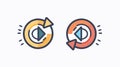 Professional Rotate Icon for Edit Tool Applications | Adobe Stock