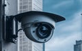 Professional Security Cameras for Modern Building Surveillance and Outdoor Safety System Control.
